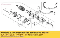 Here you can order the cable, starter motor from Honda, with part number 32410MFE670: