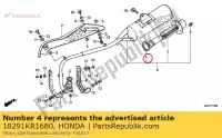 18291KR1680, Honda, gasket a, ex. pipe honda  crf f (e) mtx rr (p) rw (d) england xr 50 70 110 125 150 200 1983 1984 1985 1993 1997 1998 1999 2000 2003 2005 2006 2007 2008 2009 2010 2011 2012 2013 2014 2018 2019 2020, New