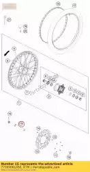 Aqui você pode pedir o roda spin. Fr. D = 26 m24x1,5 07 em KTM , com o número da peça 77309081000: