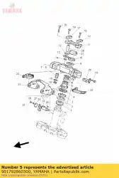 Qui puoi ordinare dado (3jd) da Yamaha , con numero parte 901792860300: