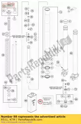 Aqui você pode pedir o kit de reparação em KTM , com o número da peça R511: