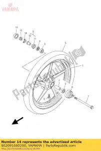 yamaha 902091680200 machine à laver - La partie au fond