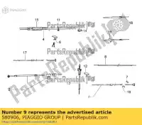 580906, Piaggio Group, terminal vespa px vespa px zapm74100, zapm74101 zapm74200, zapm743d 125 150 2007 2008 2011 2016 2017 2018, Nowy