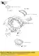 Etichetta-avviso, informazioni sugli pneumatici. kvf75 Kawasaki 560710281