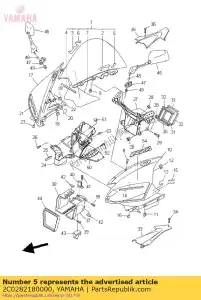 Yamaha 2C0282180000 selo 1 - Lado inferior