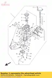 Here you can order the spring, diaphragm from Yamaha, with part number 5DM149330000: