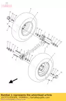 1SCF510S0000, Yamaha, tire yamaha yfm 300 2013, New