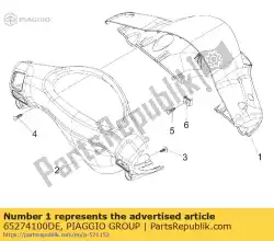 Tutaj możesz zamówić przednia os? Ona kierownicy od Piaggio Group , z numerem części 65274100DE: