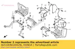 Aquí puede pedir pedal comp, b * nh1 * de Honda , con el número de pieza 46510HN1000ZB: