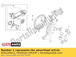 Aprilia AP0229423, Nadelrolle 8,8 g, OEM: Aprilia AP0229423