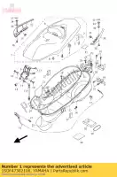 1SDF47302100, Yamaha, double seat assy yamaha yp 400 2014, New