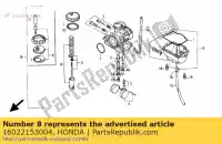 16022153004, Honda, zestaw zaworów, przepustnica honda xr  r xr80r 80 , Nowy