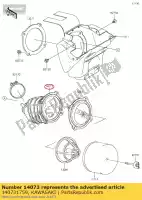 140731759, Kawasaki, conduit, filtre à air kawasaki kx  a kx65 65 , Nouveau