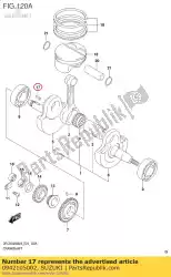 Ici, vous pouvez commander le clé auprès de Suzuki , avec le numéro de pièce 0942105002: