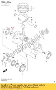 suzuki 0942105002 chave - Lado inferior