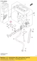 3493803D22, Suzuki, guide, câble suzuki  dr z 400 2000 2001 2002 2003 2004 2005 2006 2007 2008 2009 2017 2018 2019, Nouveau