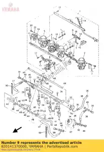 Yamaha 820141370000 spinacz - Dół