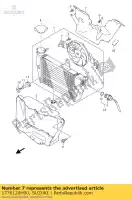 1776120H00, Suzuki, coperchio, termostato suzuki ux 125 150 2008 2010 2011, Nuovo