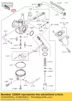 150040066, Kawasaki, carburateur-assy, ??pb18 klx110caf kawasaki  klx 110 2010 2011 2012 2013 2014 2015 2016 2017 2018 2019 2020 2021, Nouveau