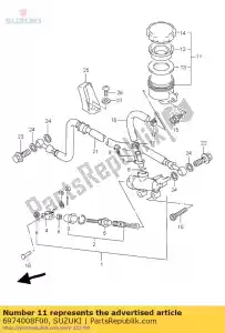 Suzuki 6974008F00 serbatoio, riserva rr. - Il fondo