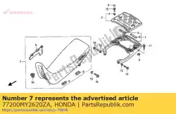 Tutaj możesz zamówić brak opisu w tej chwili od Honda , z numerem części 77200MY2620ZA: