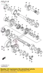 Ici, vous pouvez commander le machine à laver auprès de Suzuki , avec le numéro de pièce 0821125463: