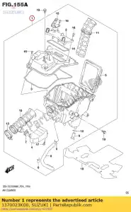 suzuki 1370023K00 czystszy zespó?, powietrze - Dół