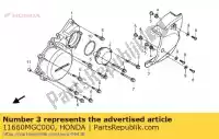 11660MGC000, Honda, nessuna descrizione disponibile al momento honda cb 1100 2013, Nuovo