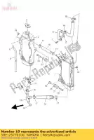 5BE125770100, Yamaha, hose 2 yamaha wr yz 125 250 400 426 1996 1997 1998 1999 2000 2001 2002, New