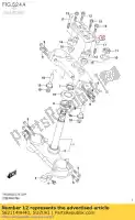 5621149H40, Suzuki, supporto, maniglia suzuki rm z250 rmz250 250 , Nuovo