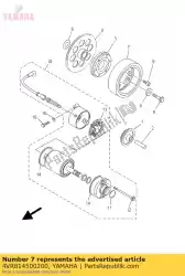 Here you can order the rotor assy from Yamaha, with part number 4VR814500200: