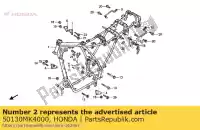 50130MK4000, Honda, collar, l fr.eng h honda xbr  s xbr500 xbr500s 500 , Nuevo