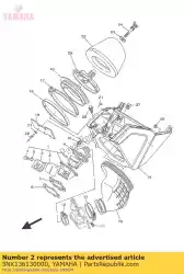 Aqui você pode pedir o válvula de palheta em Yamaha , com o número da peça 5NX136130000: