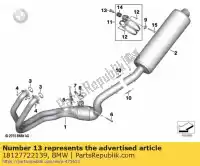 18127722139, BMW, manchon d'écartement bmw  650 700 800 2008 2009 2010 2011 2012 2013 2014 2015 2016 2017 2018, Nouveau