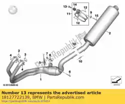 Here you can order the spacer sleeve from BMW, with part number 18127722139: