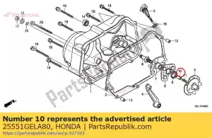 Honda 25551GELA80 olie door - Onderkant