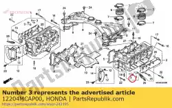 Aquí puede pedir guía, válvula (os) de Honda , con el número de pieza 12204MCAP00: