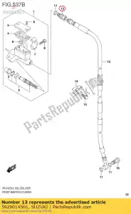 suzuki 5929014501 adaptador - Lado inferior