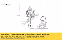 16202KA3761, Honda, nessuna descrizione disponibile al momento honda cr 125 1985, Nuovo