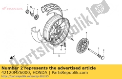 Honda 42120MZ6000, Capuchon, boîtier de transmission centre, OEM: Honda 42120MZ6000