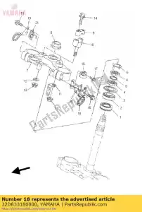 yamaha 32D833180000 zosta?, migacz 1 - Dół