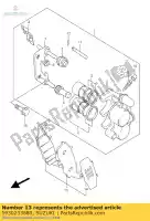 5930233880, Suzuki, Jeu de coussinets et cales suzuki gsf bandit su u s  sua ua sa a gsf600ns gsf600nsz gsf650nsnasa 600 650 , Nouveau