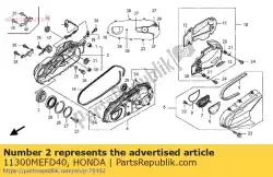 Aqui você pode pedir o nenhuma descrição disponível no momento em Honda , com o número da peça 11300MEFD40: