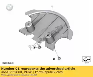 bmw 46618569800 copertura ponte forcella - Il fondo