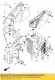 Insulat0r, capot latéral 2 Yamaha 3BN2174T0000