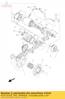 93310530C700, Yamaha, bearing, cylindrical(3tb) yamaha mt szr tt xt xtz 600 660 1991 1992 1993 1995 1996 1997 1998 1999 2000 2002 2004 2005 2006 2007 2008 2009 2010 2011 2012 2014 2015, New