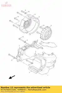 yamaha 977076051600 ?ruba, gwintowanie (jn5) - Dół