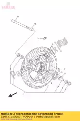 lager van Yamaha, met onderdeel nummer 1B9F21760000, bestel je hier online: