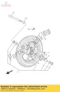 yamaha 1B9F21760000 lager - Onderkant