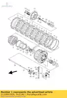 2120001820, Suzuki, conjunto de engrenagens, prima suzuki gsx r600 600 , Novo